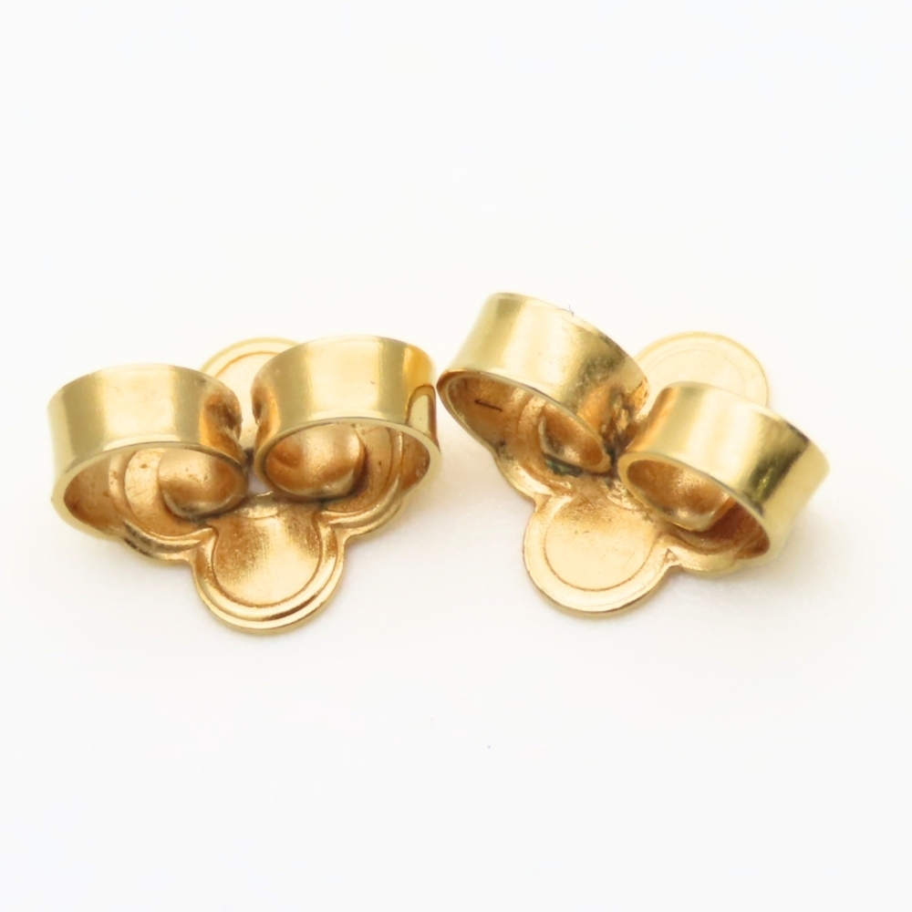 LOUIS VUITTON Gold Earrings - Picture 9 of 9